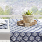 Τραβέρσα/Ράνερ Τραπεζιού Αιγαίον 45X150 Blue Blossom